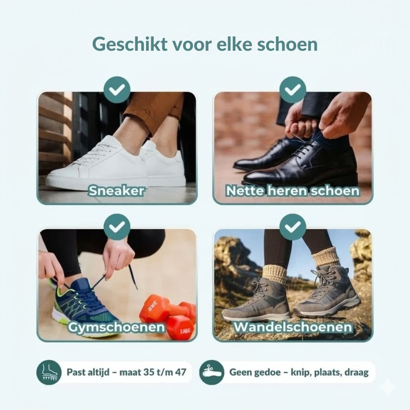 ActiveFeet™ – Magnetische Inlegzolen | Doorbreek de Pijn. Start met Afvallen bij ELKE STAP.